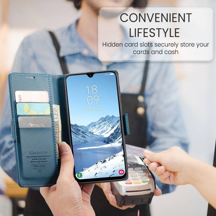 For Galaxy A26 5G CaseMe 023 Butterfly Buckle Litchi Texture RFID Anti-theft Leather Phone Case