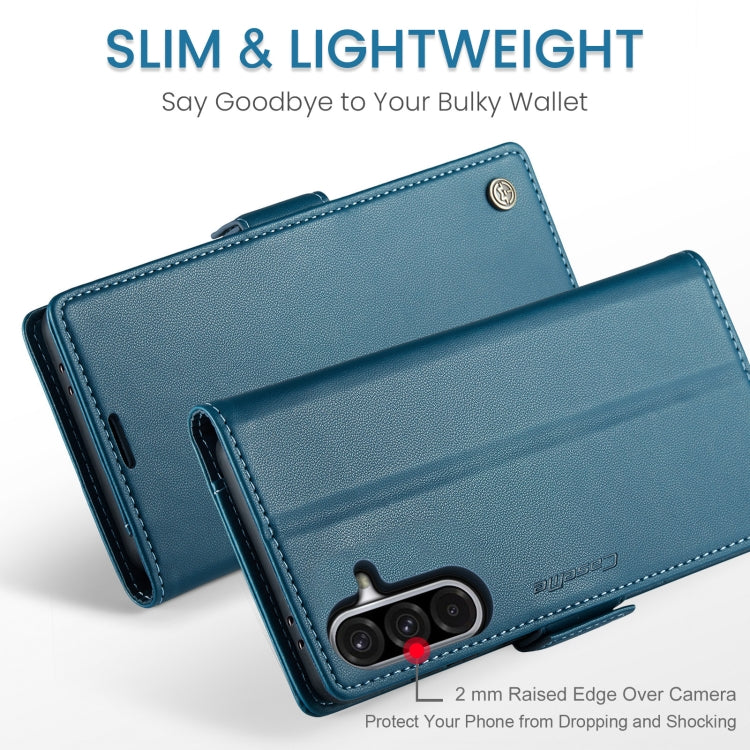 For Galaxy A36 5G CaseMe 023 Butterfly Buckle Litchi Texture RFID Anti-theft Leather Phone Case