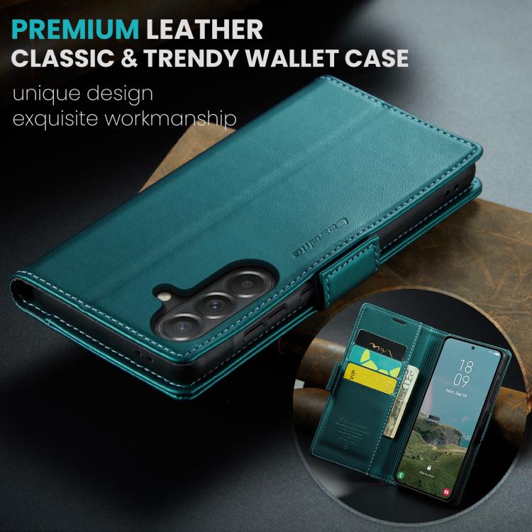 For Galaxy A37 5G CaseMe 023 Butterfly Buckle Litchi Texture RFID Anti-theft Leather Phone Case