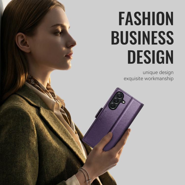 For Galaxy A27 5G CaseMe 023 Butterfly Buckle Litchi Texture RFID Anti-theft Leather Phone Case