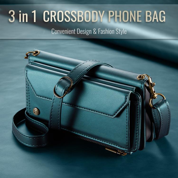 For Samsung Galaxy Z Fold7 CaseMe C36 Card Slots Zipper Wallet RFID Anti-theft Leather Phone Case