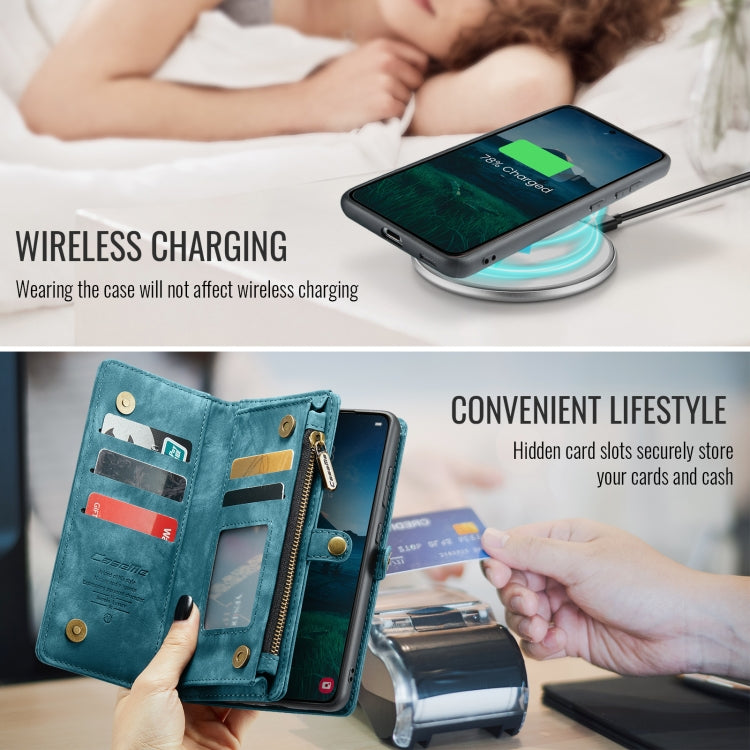 For Samsung Galaxy S24 FE 5G CaseMe 008 Detachable Multifunctional Leather Phone Case