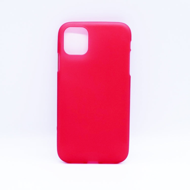 For iPhone 11 Pro Max Solid Color Matte TPU Soft Shell Mobile Phone Protection Back Cover