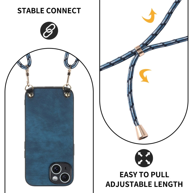 For iPhone 11 Pro Max Vintage Leather PC Back Cover Phone Case with Crossbody Strap