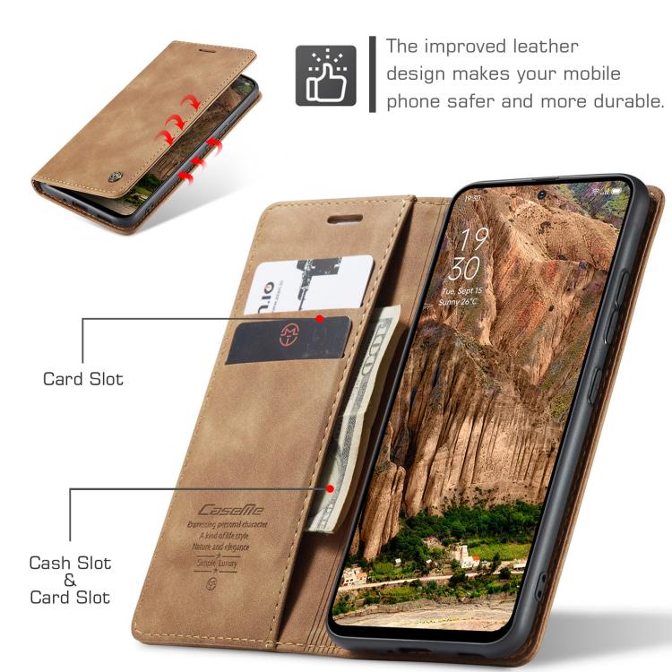 For OPPO Reno12 5G Global CaseMe 013 Multifunctional Horizontal Flip Leather Phone Case