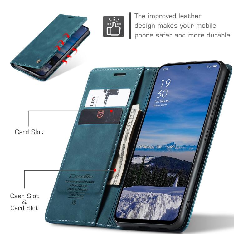 For OPPO Reno12 5G Global CaseMe 013 Multifunctional Horizontal Flip Leather Phone Case