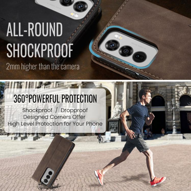 For OPPO Reno12 Pro 5G Global CaseMe 013 Multifunctional Horizontal Flip Leather Phone Case