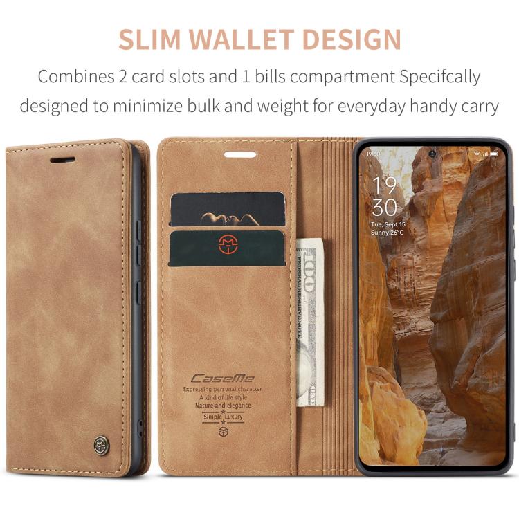 For OPPO Reno12 Pro 5G Global CaseMe 013 Multifunctional Horizontal Flip Leather Phone Case