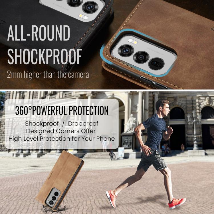 For OPPO Reno12 Pro 5G Global CaseMe 013 Multifunctional Horizontal Flip Leather Phone Case