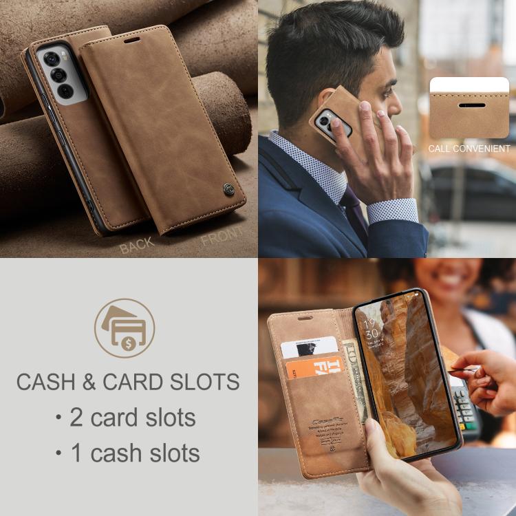 For OPPO Reno12 Pro 5G Global CaseMe 013 Multifunctional Horizontal Flip Leather Phone Case