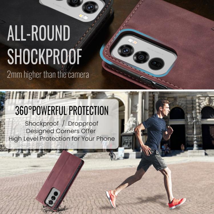 For OPPO Reno12 Pro 5G Global CaseMe 013 Multifunctional Horizontal Flip Leather Phone Case