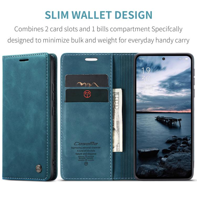 For OPPO Reno12 Pro 5G Global CaseMe 013 Multifunctional Horizontal Flip Leather Phone Case