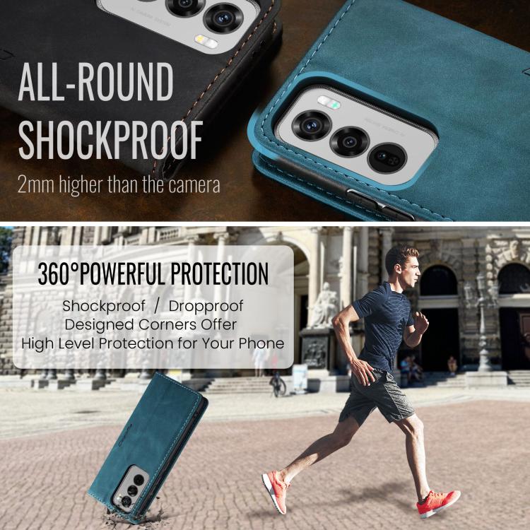 For OPPO Reno12 Pro 5G Global CaseMe 013 Multifunctional Horizontal Flip Leather Phone Case
