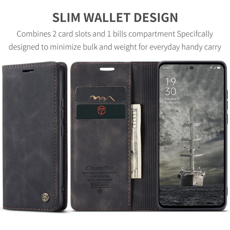 For OPPO Reno12 Pro 5G Global CaseMe 013 Multifunctional Horizontal Flip Leather Phone Case