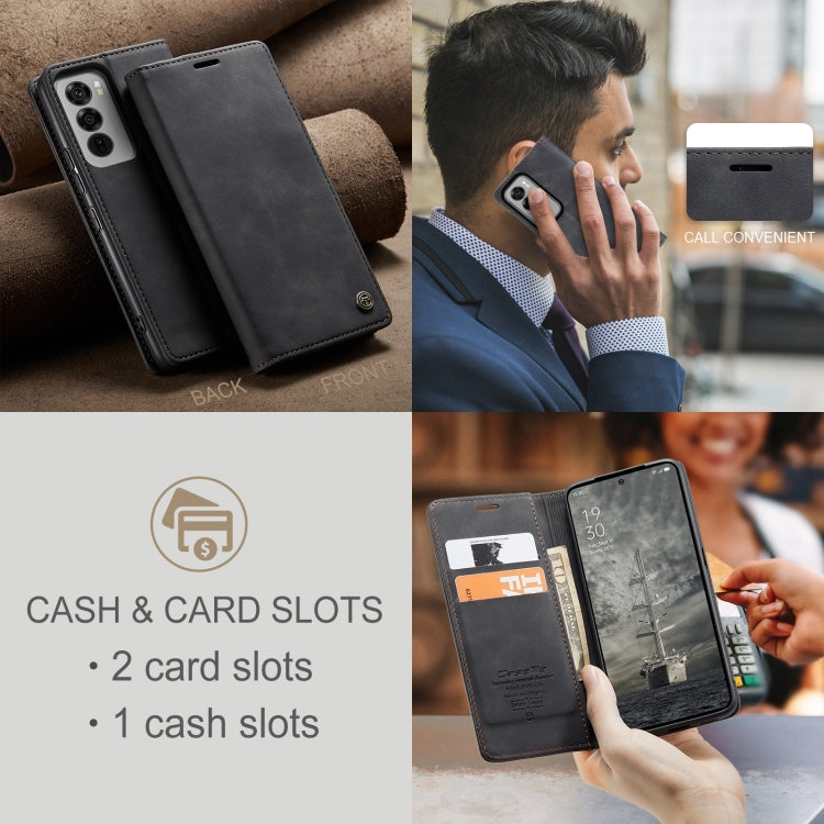 For OPPO Reno12 Pro 5G Global CaseMe 013 Multifunctional Horizontal Flip Leather Phone Case