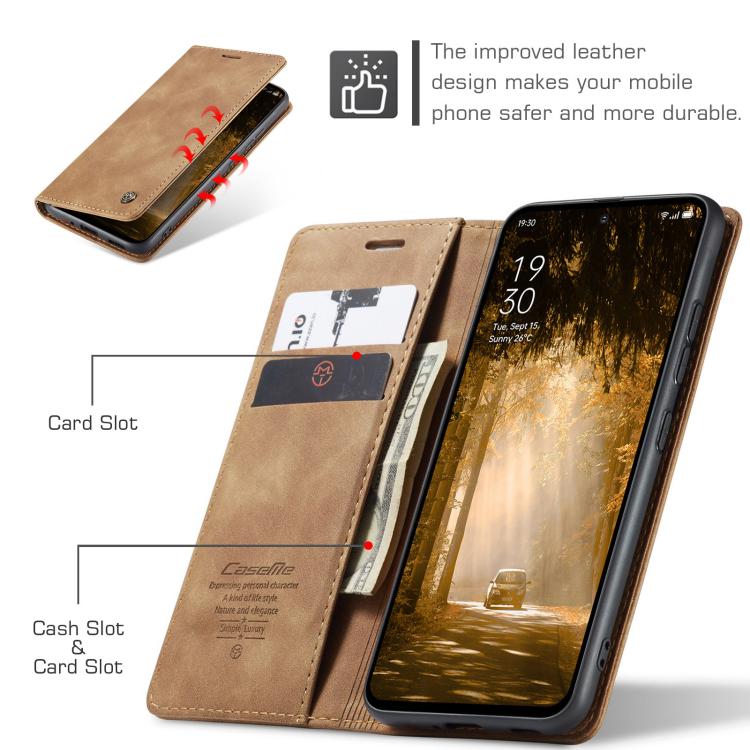 For OPPO Reno12 F /12 FS 5G CaseMe 013 Multifunctional Horizontal Flip Leather Phone Case