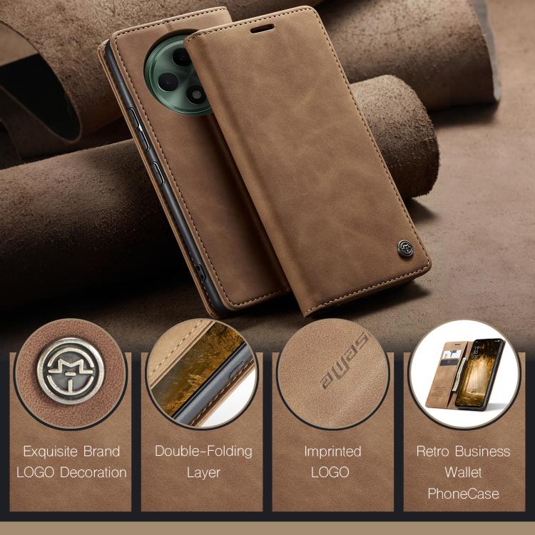 For OPPO Reno12 F /12 FS 5G CaseMe 013 Multifunctional Horizontal Flip Leather Phone Case