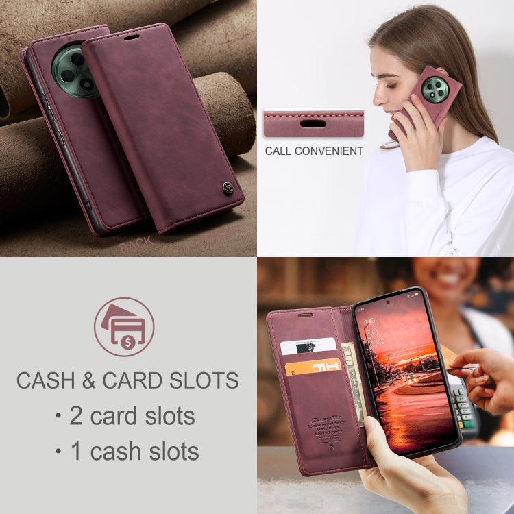 For OPPO Reno12 F /12 FS 5G CaseMe 013 Multifunctional Horizontal Flip Leather Phone Case