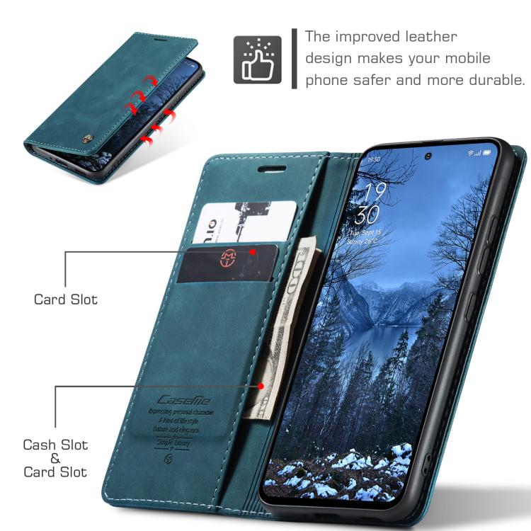 For OPPO Reno12 F /12 FS 5G CaseMe 013 Multifunctional Horizontal Flip Leather Phone Case