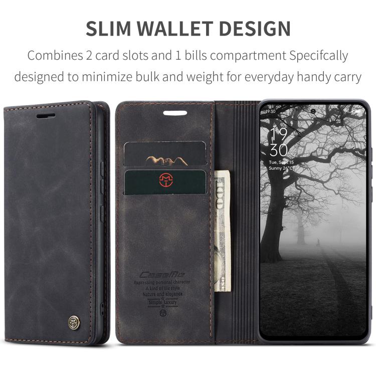 For OPPO Reno12 F /12 FS 5G CaseMe 013 Multifunctional Horizontal Flip Leather Phone Case