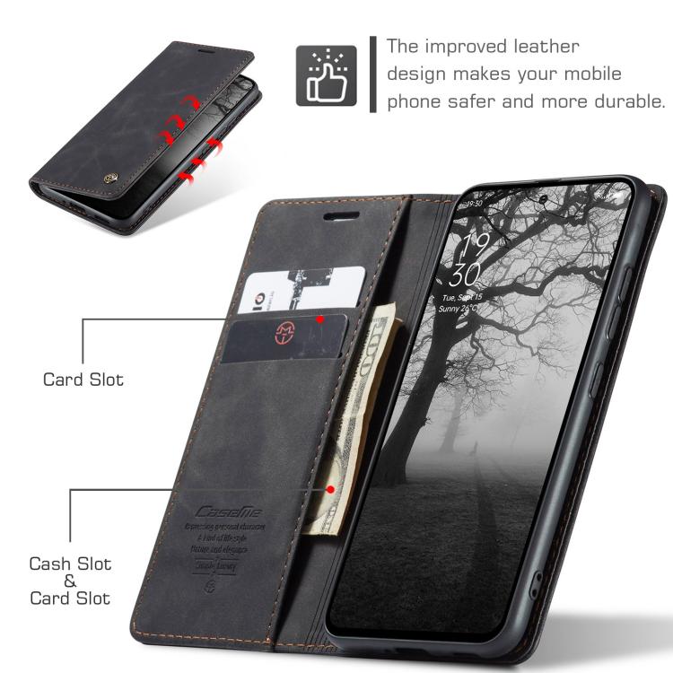 For OPPO Reno12 F /12 FS 5G CaseMe 013 Multifunctional Horizontal Flip Leather Phone Case