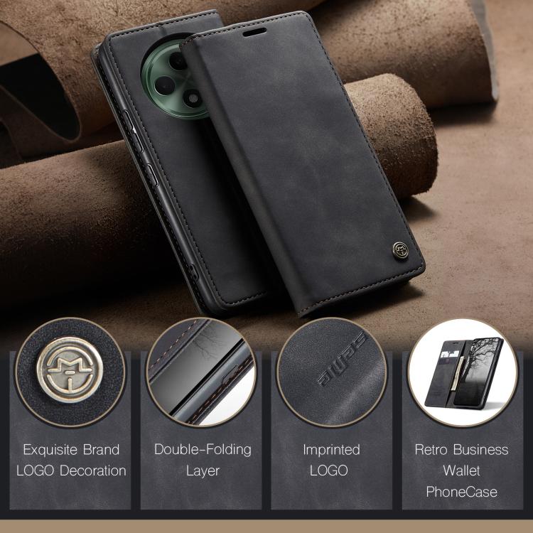 For OPPO Reno12 F /12 FS 5G CaseMe 013 Multifunctional Horizontal Flip Leather Phone Case