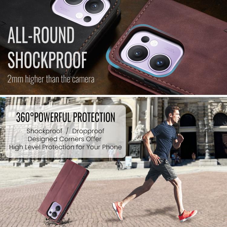 For OPPO Reno13 F 4G / 5G CaseMe 013 Multifunctional Horizontal Flip Leather Phone Case