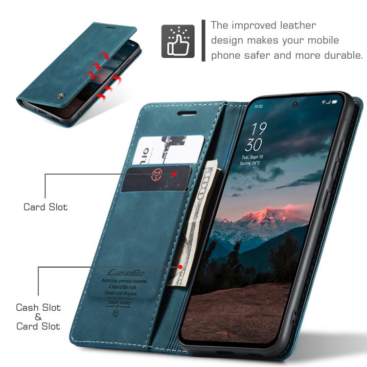 For OPPO Reno13 F 4G / 5G CaseMe 013 Multifunctional Horizontal Flip Leather Phone Case