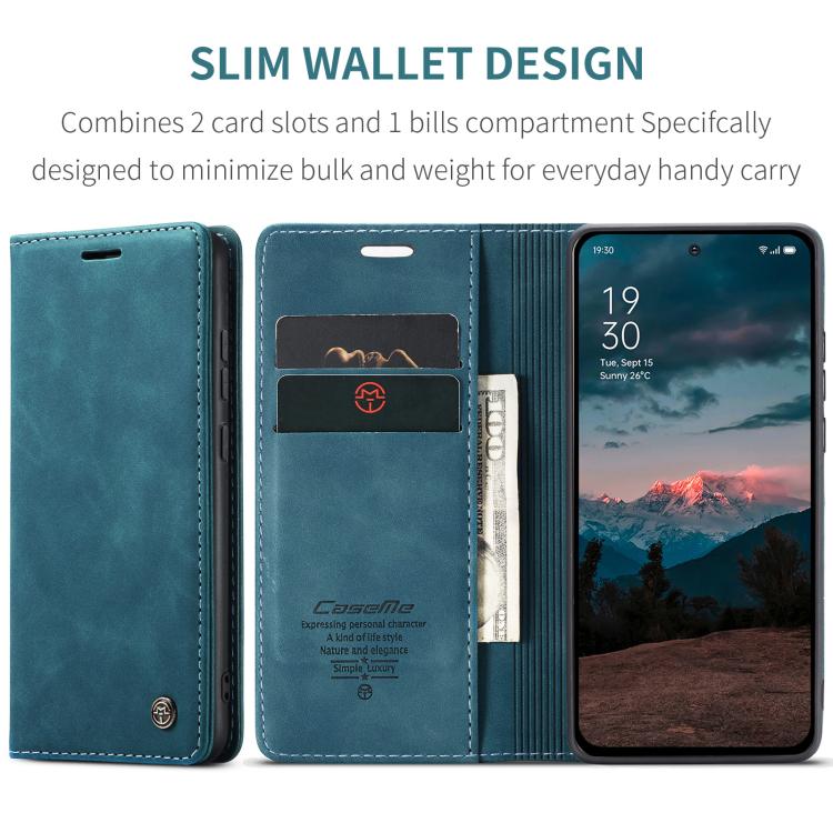 For OPPO Reno13 F 4G / 5G CaseMe 013 Multifunctional Horizontal Flip Leather Phone Case