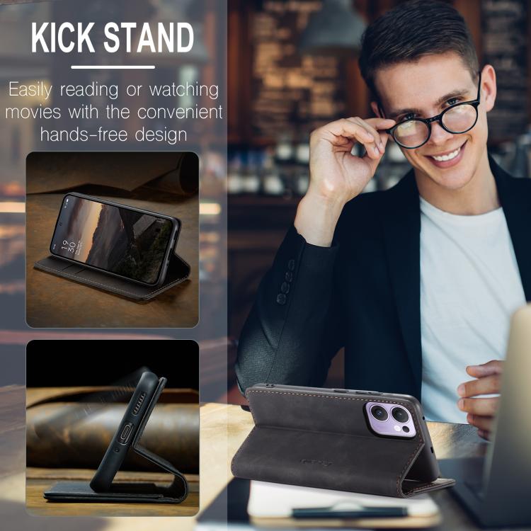 For OPPO Reno13 F 4G / 5G CaseMe 013 Multifunctional Horizontal Flip Leather Phone Case