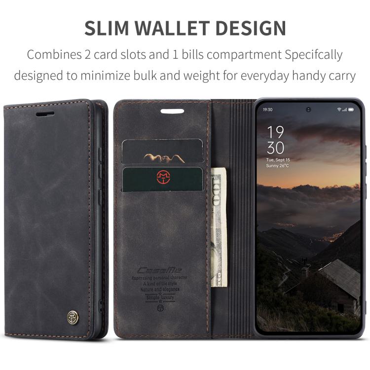For OPPO Reno13 F 4G / 5G CaseMe 013 Multifunctional Horizontal Flip Leather Phone Case