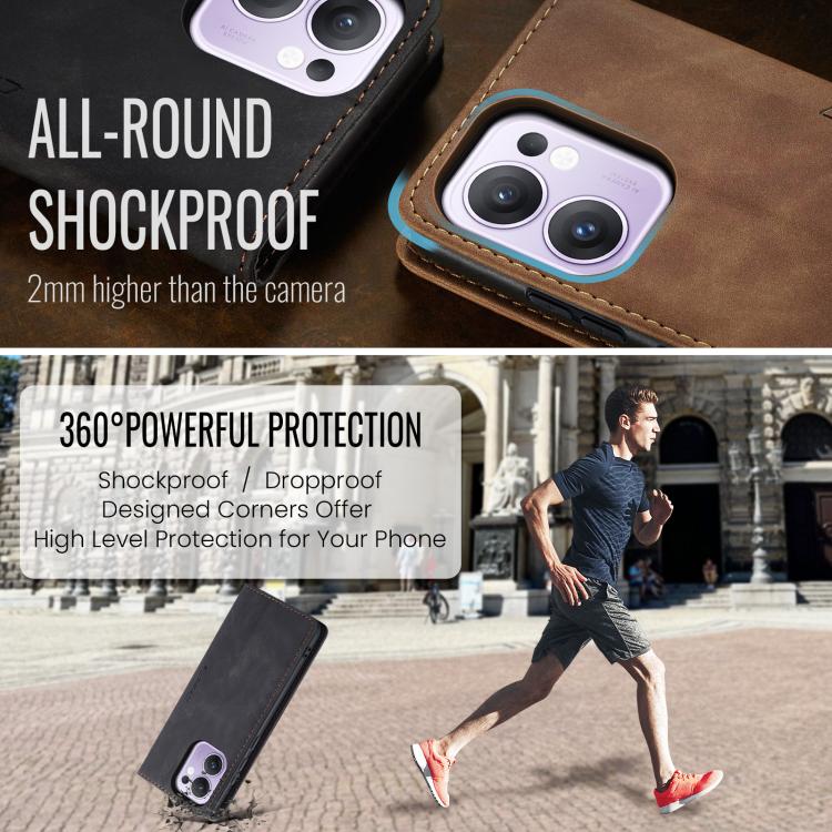 For OPPO Reno13 F 4G / 5G CaseMe 013 Multifunctional Horizontal Flip Leather Phone Case
