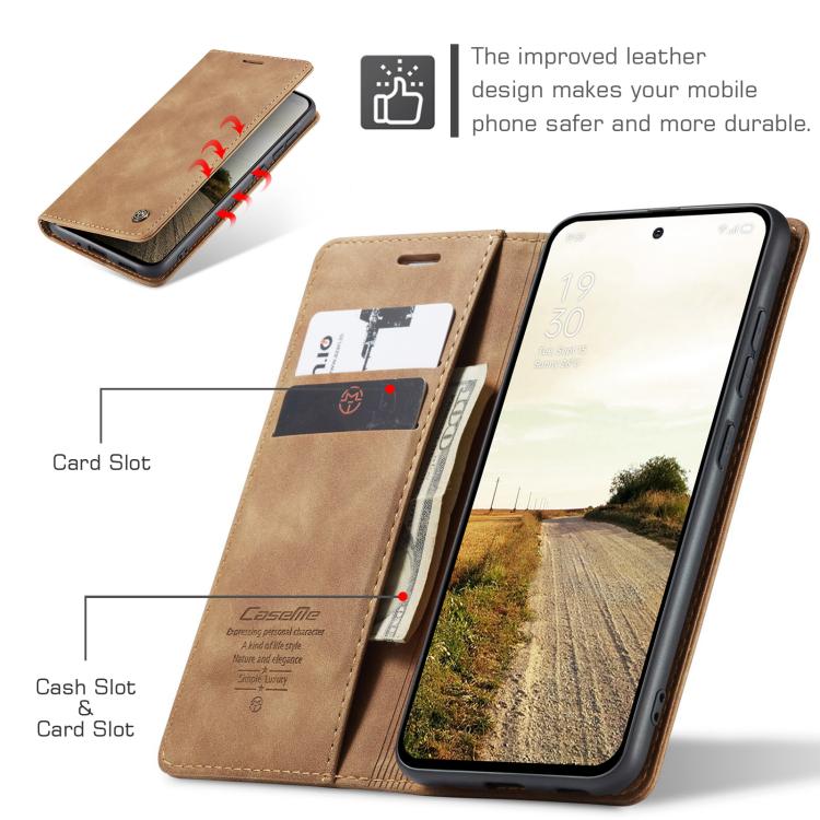 For OPPO Reno13 Global CaseMe 013 Multifunctional Horizontal Flip Leather Phone Case