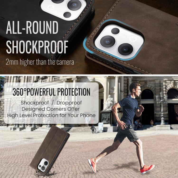For OPPO Reno13 Global CaseMe 013 Multifunctional Horizontal Flip Leather Phone Case