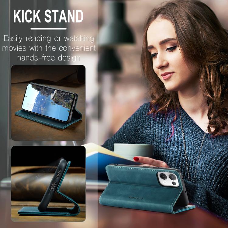For OPPO Reno13 Global CaseMe 013 Multifunctional Horizontal Flip Leather Phone Case