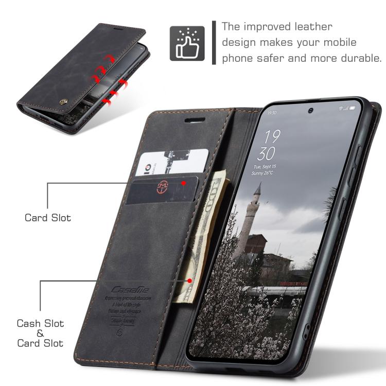 For OPPO Reno13 Global CaseMe 013 Multifunctional Horizontal Flip Leather Phone Case