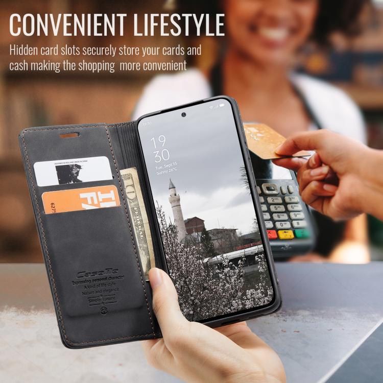 For OPPO Reno13 Global CaseMe 013 Multifunctional Horizontal Flip Leather Phone Case