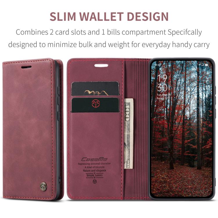 For OPPO Reno13 Pro Global CaseMe 013 Multifunctional Horizontal Flip Leather Phone Case