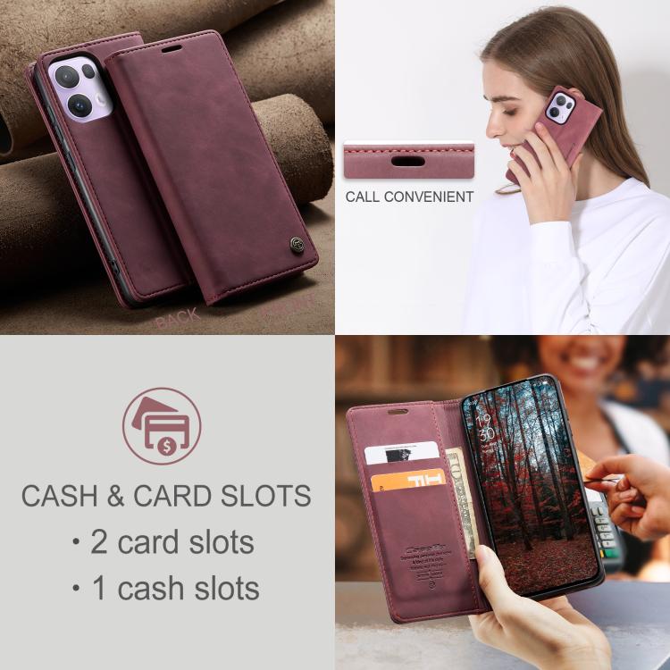 For OPPO Reno13 Pro Global CaseMe 013 Multifunctional Horizontal Flip Leather Phone Case