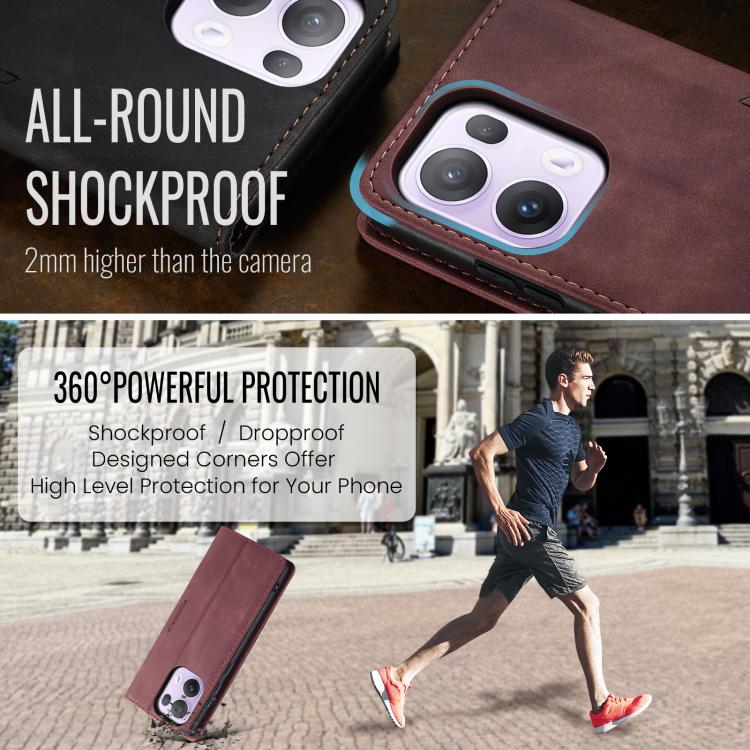 For OPPO Reno13 Pro Global CaseMe 013 Multifunctional Horizontal Flip Leather Phone Case