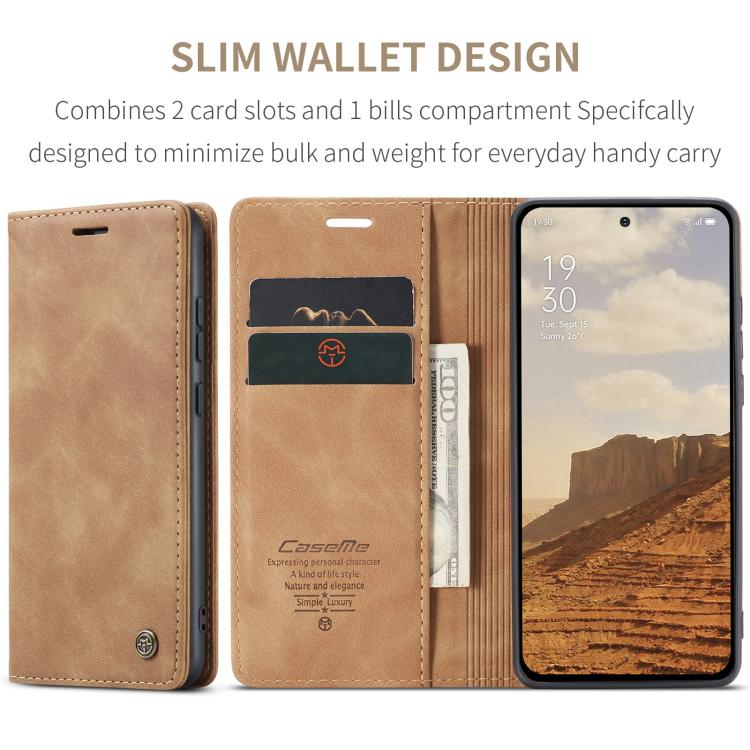 For OPPO Reno13 Pro Global CaseMe 013 Multifunctional Horizontal Flip Leather Phone Case