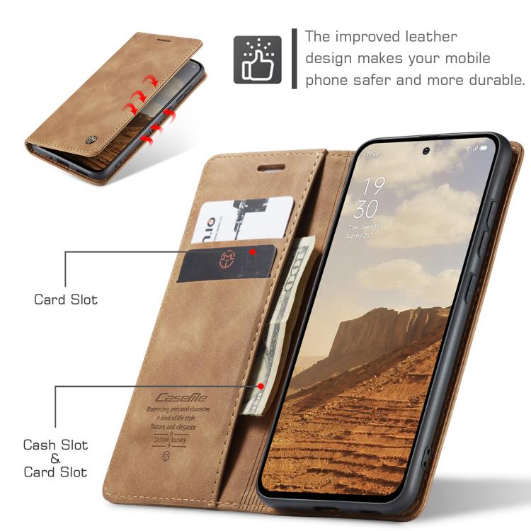 For OPPO Reno13 Pro Global CaseMe 013 Multifunctional Horizontal Flip Leather Phone Case