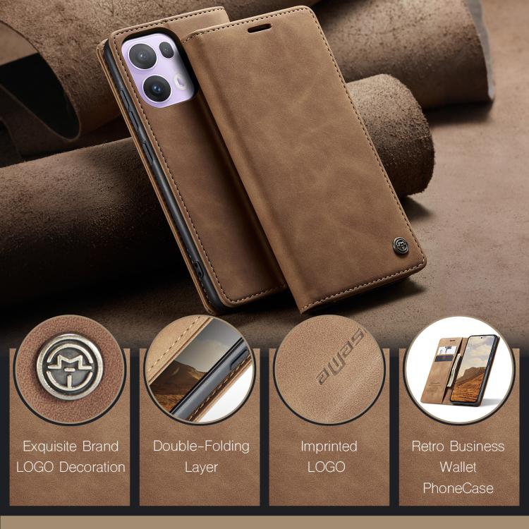 For OPPO Reno13 Pro Global CaseMe 013 Multifunctional Horizontal Flip Leather Phone Case