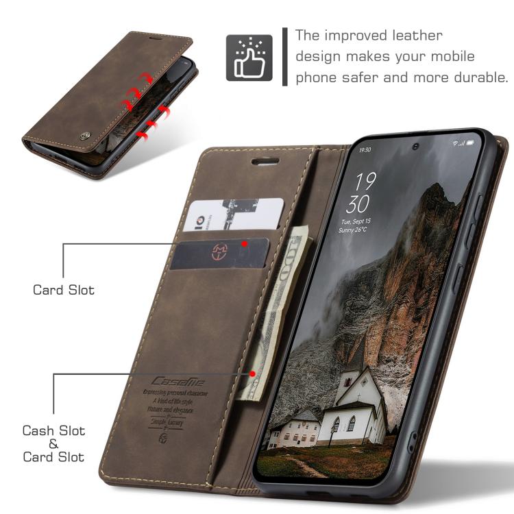 For OPPO Reno13 Pro Global CaseMe 013 Multifunctional Horizontal Flip Leather Phone Case