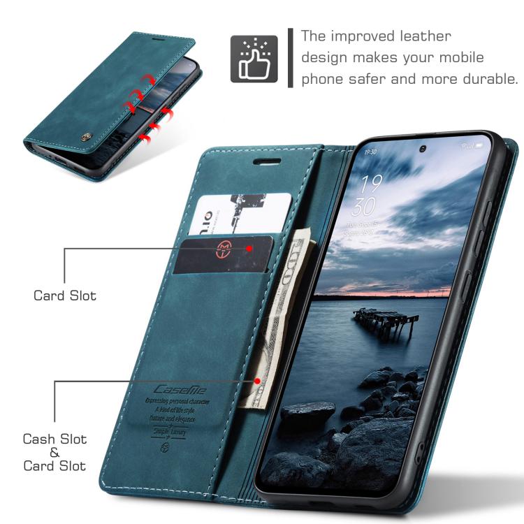 For OPPO Reno13 Pro Global CaseMe 013 Multifunctional Horizontal Flip Leather Phone Case