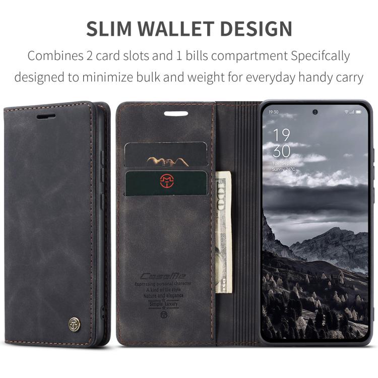 For OPPO Reno13 Pro Global CaseMe 013 Multifunctional Horizontal Flip Leather Phone Case