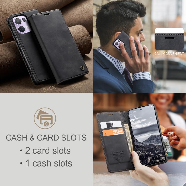 For OPPO Reno13 Pro Global CaseMe 013 Multifunctional Horizontal Flip Leather Phone Case