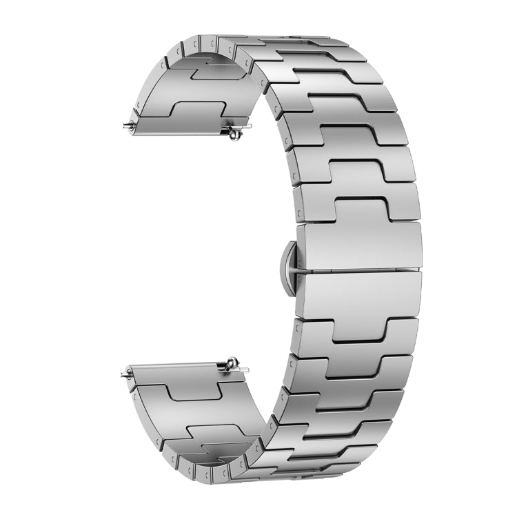 For Redmi Watch 5 Active Titanium Alloy 22mm Metal Watch Band