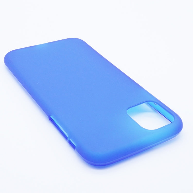 For iPhone 11 Pro Solid Color Matte TPU Soft Shell Mobile Phone Protection Case