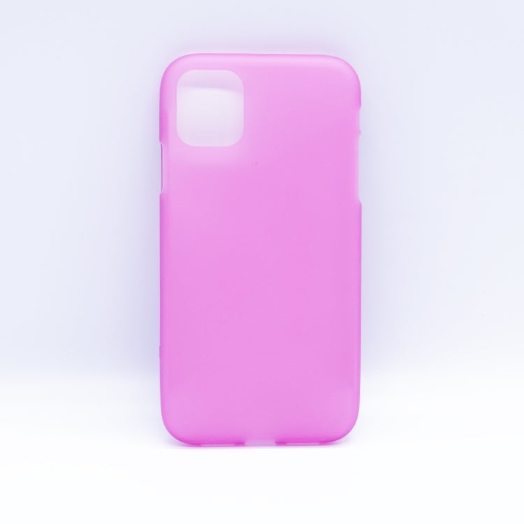 For iPhone 11 Pro Solid Color Matte TPU Soft Shell Mobile Phone Protection Case